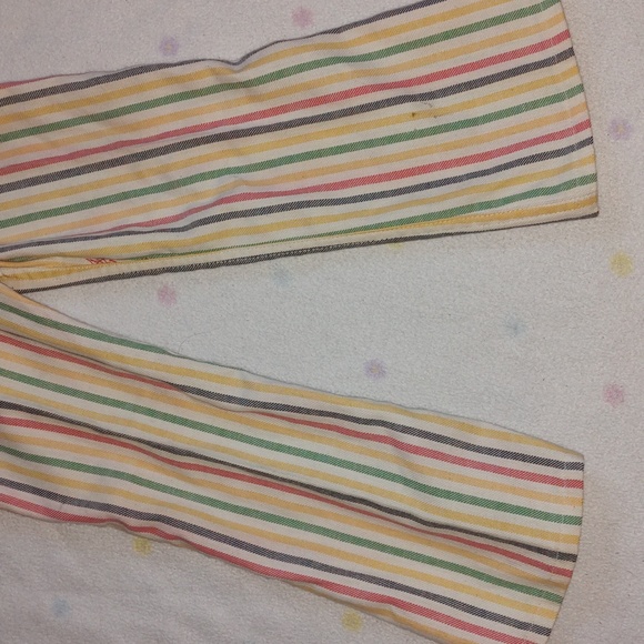 Vtg rainbow stripe kids pants - Picture 5 of 8